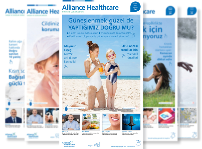 Alliance Healthcare Sağlık ve Güzellik Dergisi / Sayı: 26