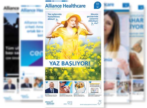 Alliance Healthcare Sağlık ve Güzellik Dergisi / Sayı: 34
