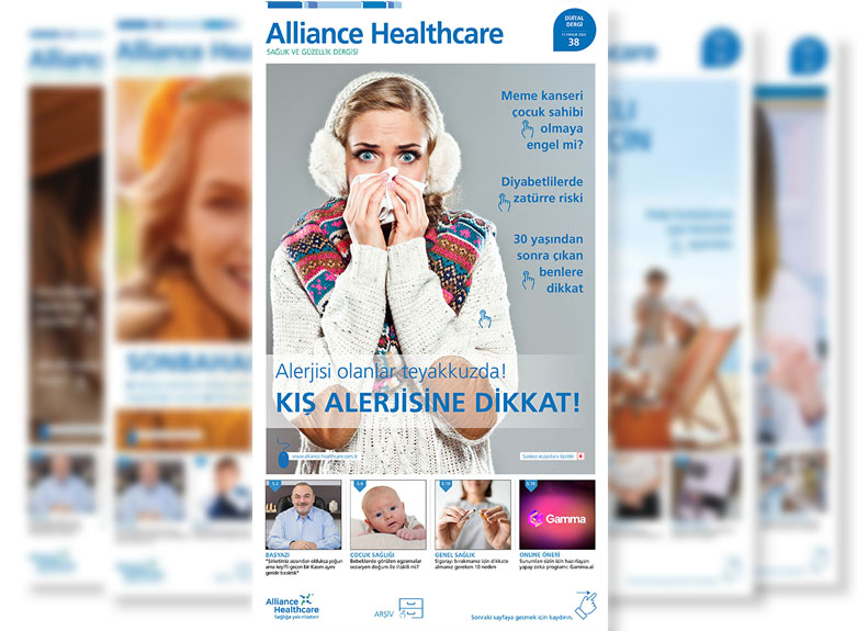 Alliance Healthcare Sağlık ve Güzellik Dergisi / Sayı: 38